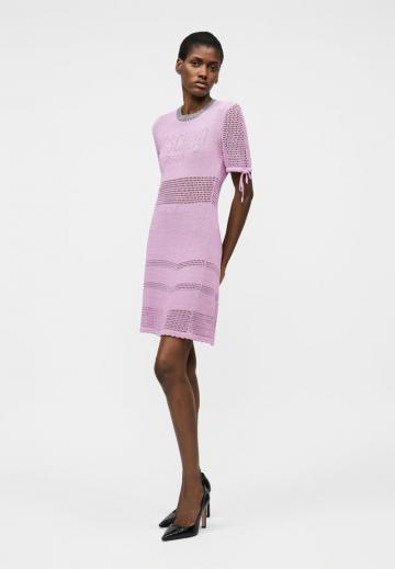 Вязаное платье