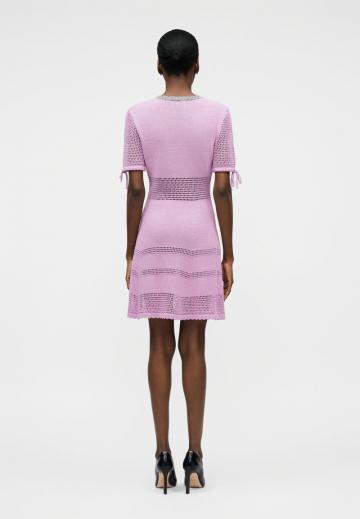 Вязаное платье