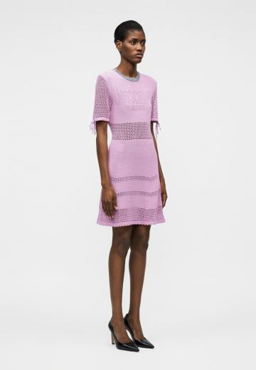 Вязаное платье