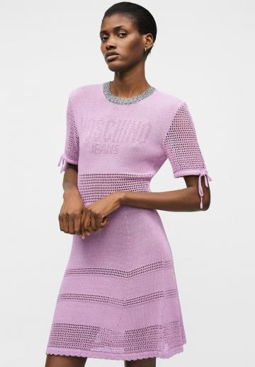 Вязаное платье