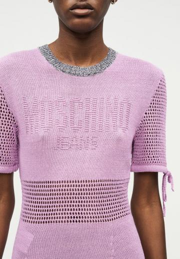 Вязаное платье