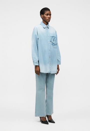 Джинсовая блузка