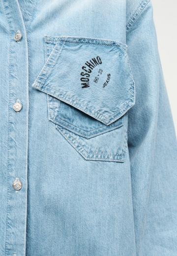 Джинсовая блузка