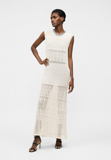 Вязаное платье