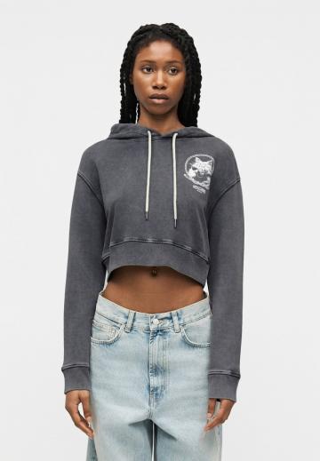 Пуловер с капюшоном