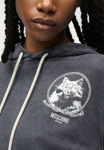 Пуловер с капюшоном