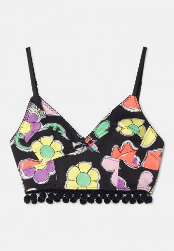 Топ на бретельках