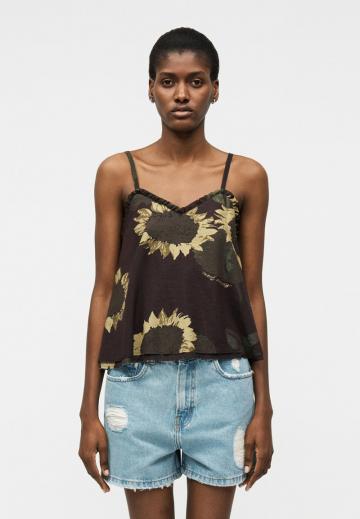 Топ на бретельках