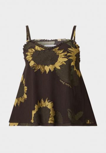 Топ на бретельках