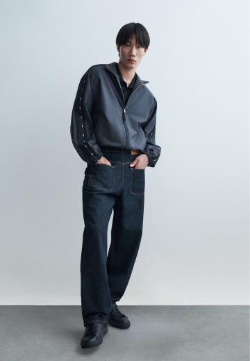 Прямые джинсы