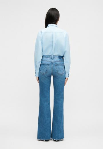 Клешеные джинсы