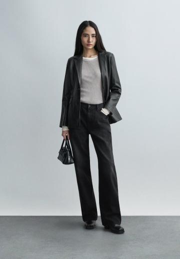 Прямые джинсы