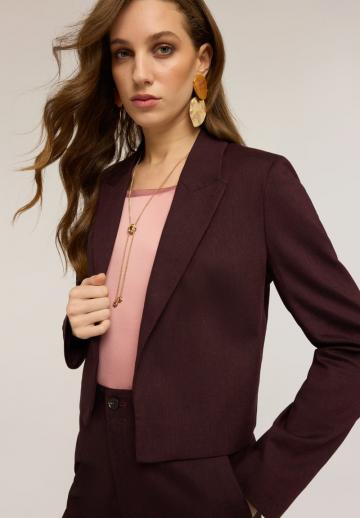 Короткий блейзер