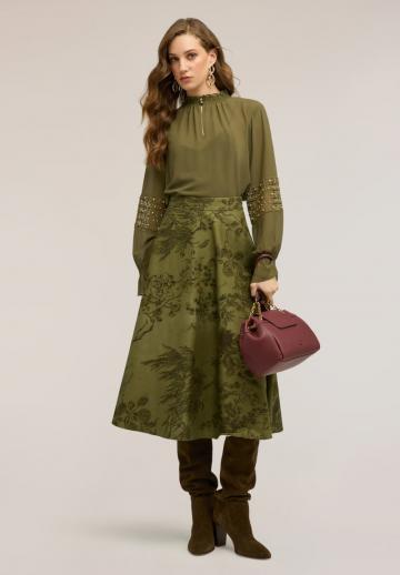 Кружевная блузка