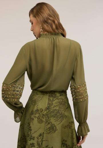 Кружевная блузка