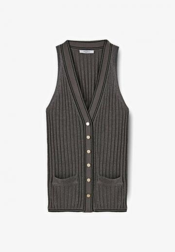 Джинсовая жилетка