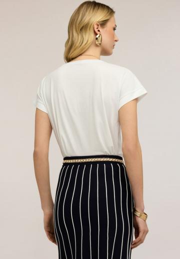 Атласная блузка