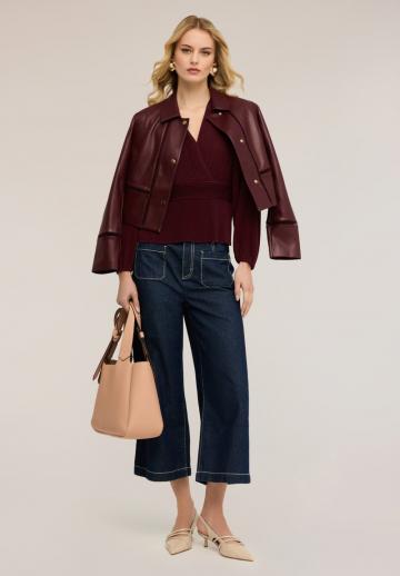 Короткие джинсы