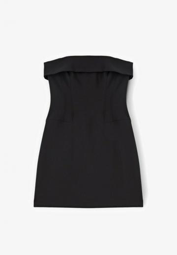 Платье без бретелек