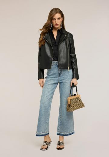 Клешеные джинсы