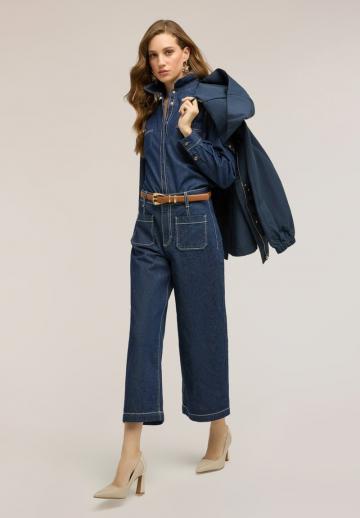 Джинсовая жилетка