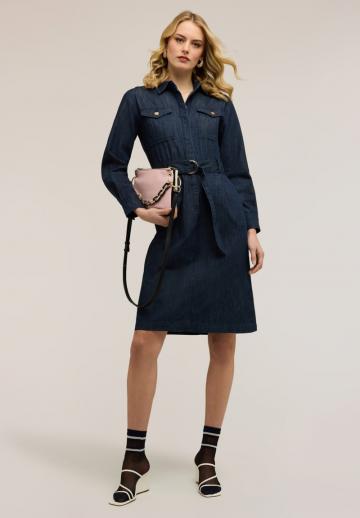 Джинсовое платье