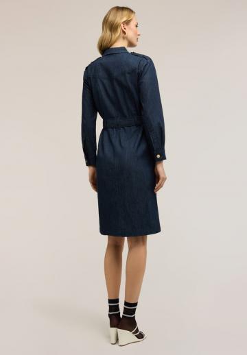 Джинсовое платье