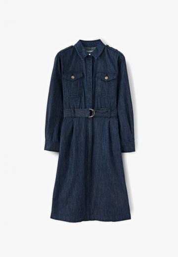 Джинсовое платье