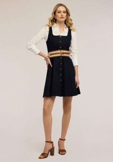 Джинсовое платье