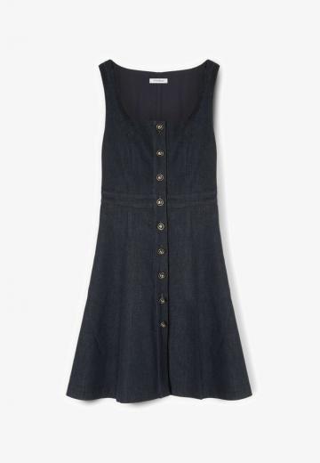 Джинсовое платье