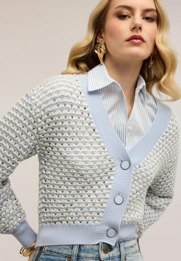 Вязаная кофта