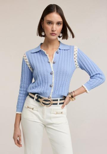 Вязаная кофта