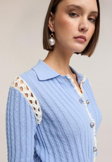 Вязаная кофта