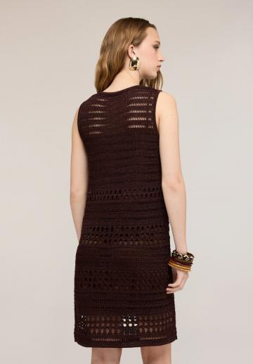 Вязаное платье