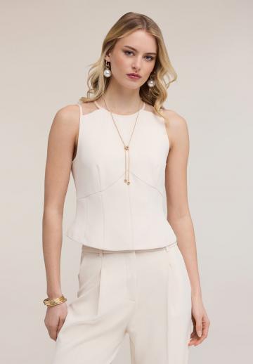 Блузка без рукавов