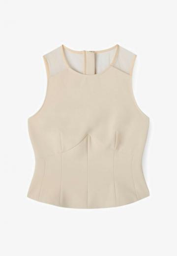 Блузка без рукавов