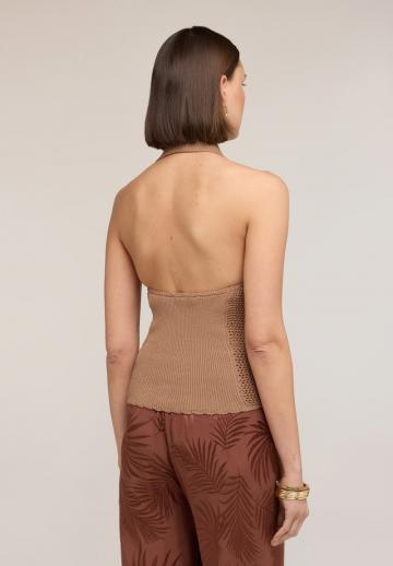 Блузка без рукавов