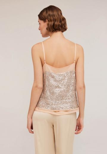 Топ на бретельках