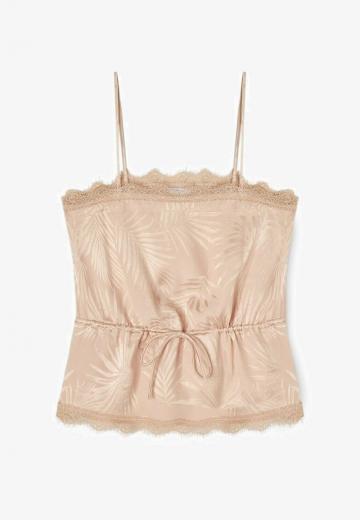 Топ на бретельках