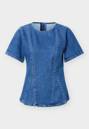 Джинсовая блузка
