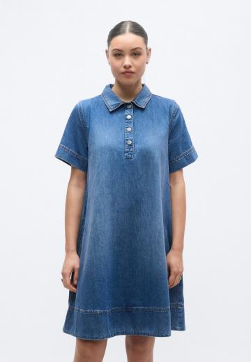 Джинсовое платье