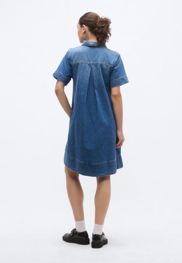 Джинсовое платье