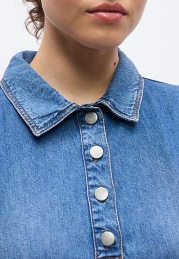 Джинсовое платье