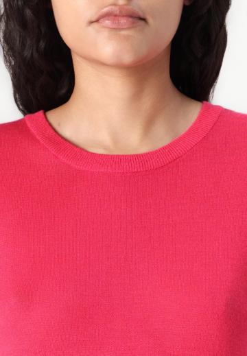 Пуловер с коротким рукавом