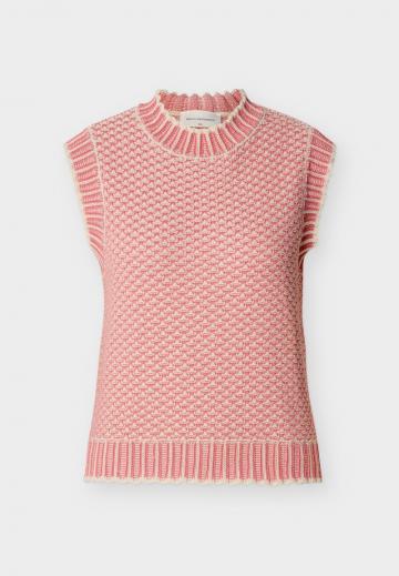 Пуловер без рукавов