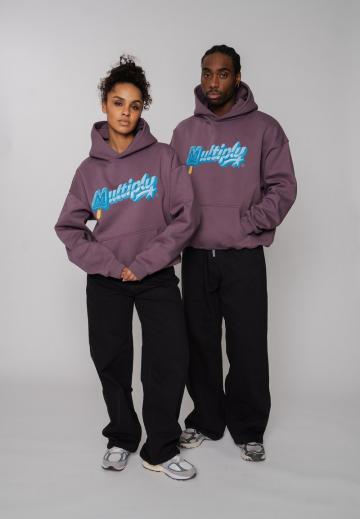 Пуловер с капюшоном