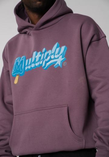 Пуловер с капюшоном