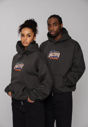 Пуловер с капюшоном