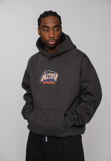 Пуловер с капюшоном