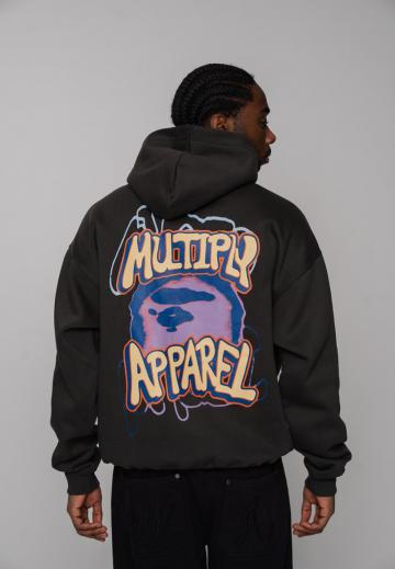 Пуловер с капюшоном